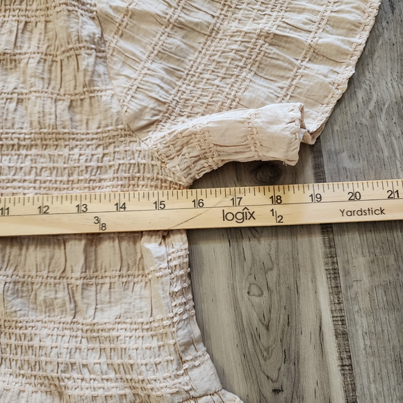 Cream Button-Up Midi Dress - Picture 5 of 8